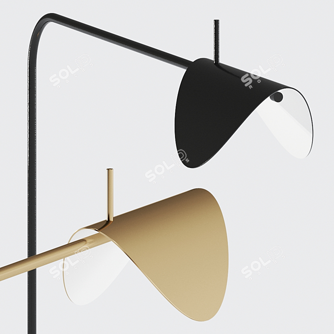 Elegant Gaia Lamp by bs.living 3D model image 2