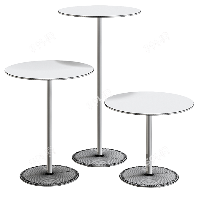 Modern Italian Bon Table 9380 3D model image 3