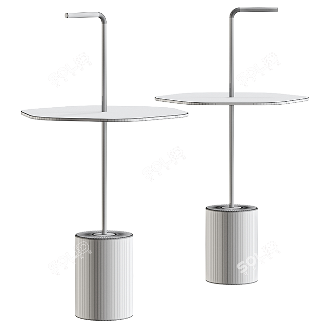 Italian Design: Jey Side Table 3D model image 4