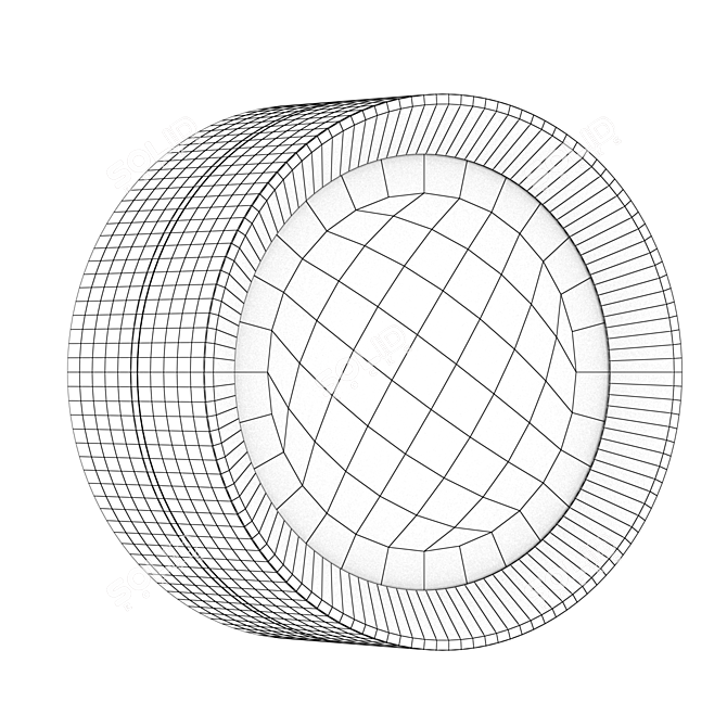 Title: Barrel Mini - Stylish LED Ceiling Light 3D model image 5