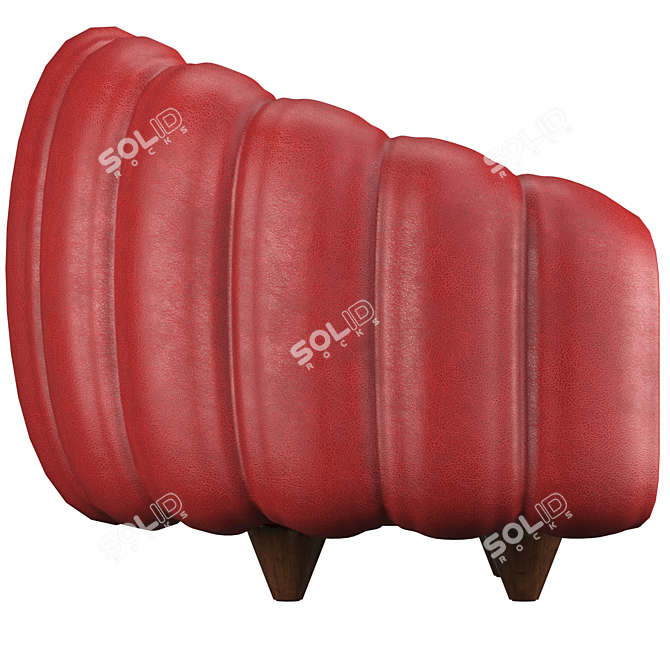 PEARL Armchair: Elegant and Timeless 3D model image 3