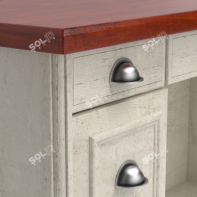 Modern Table_02: VRay Compatible 3D model image 5