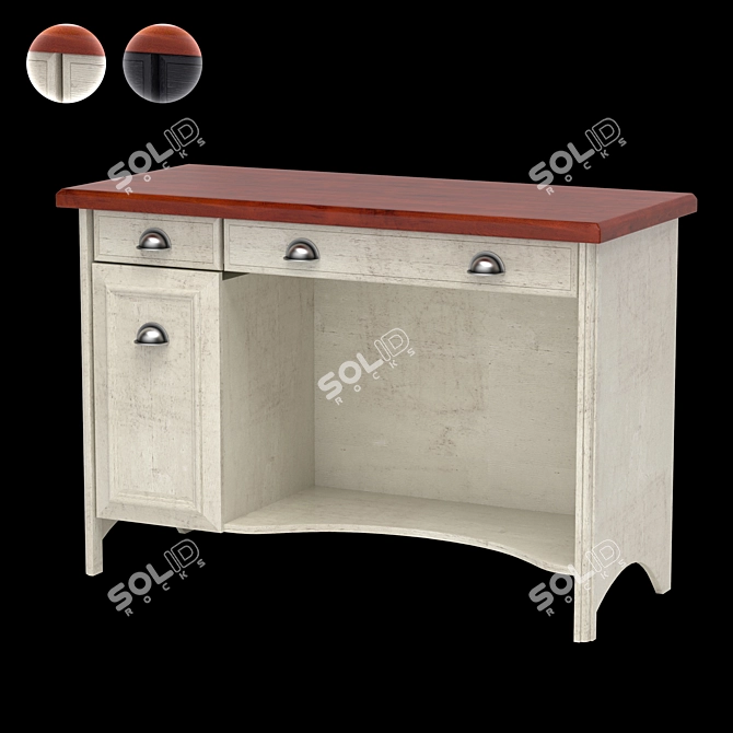 Modern Table_02: VRay Compatible 3D model image 8