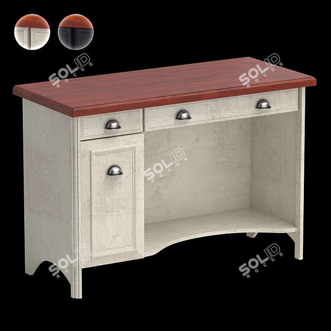 Modern Table_02: VRay Compatible 3D model image 11