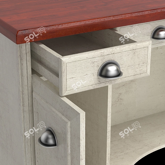 Modern Table_02: VRay Compatible 3D model image 15
