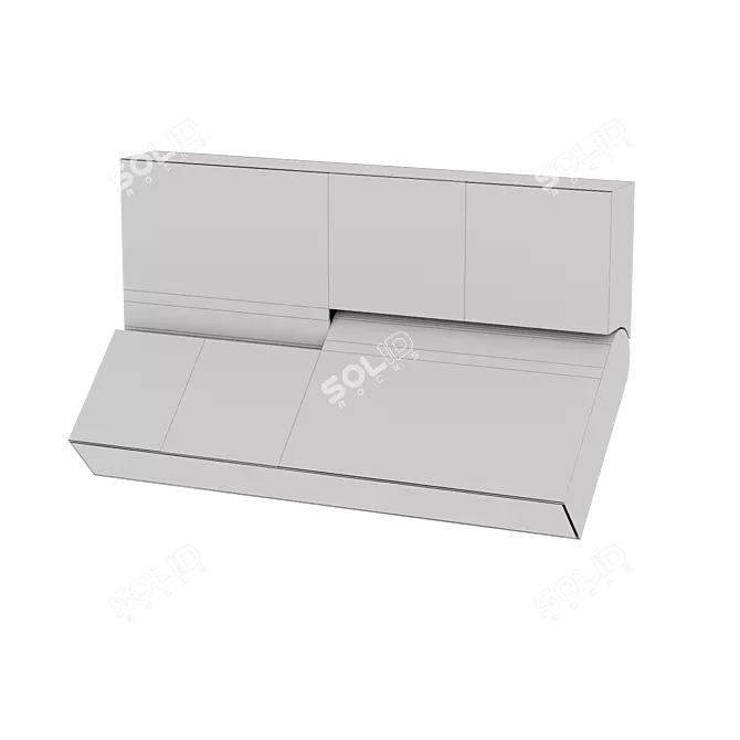 Flexible Surface Mount Lamp 3D model image 2