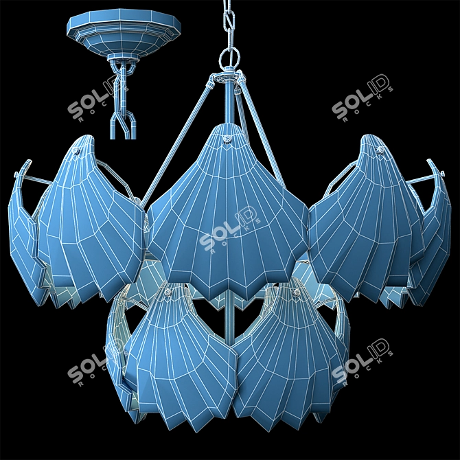 Stefani Lamp - Elegant Lighting Solution 3D model image 2