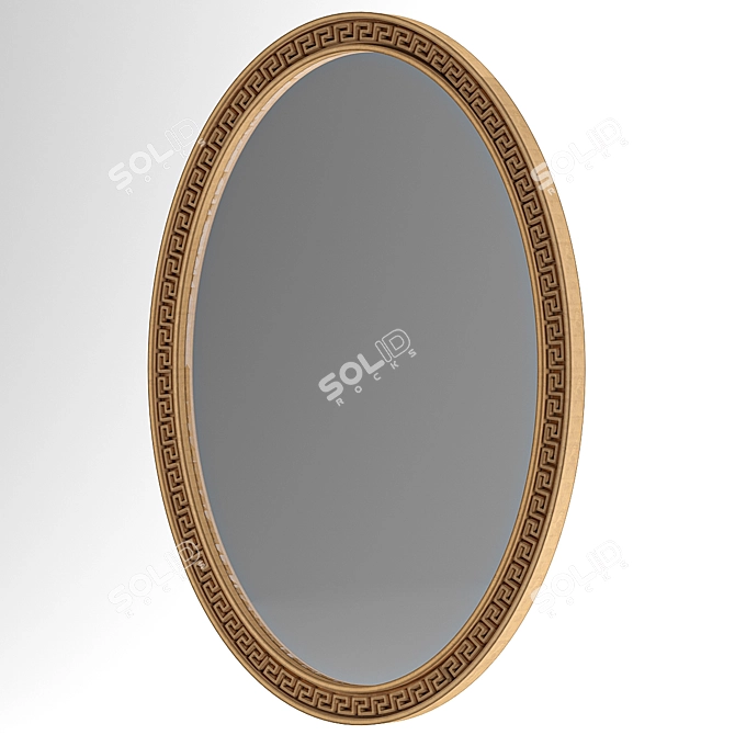 Luxury Versace Mirror 3D model image 1