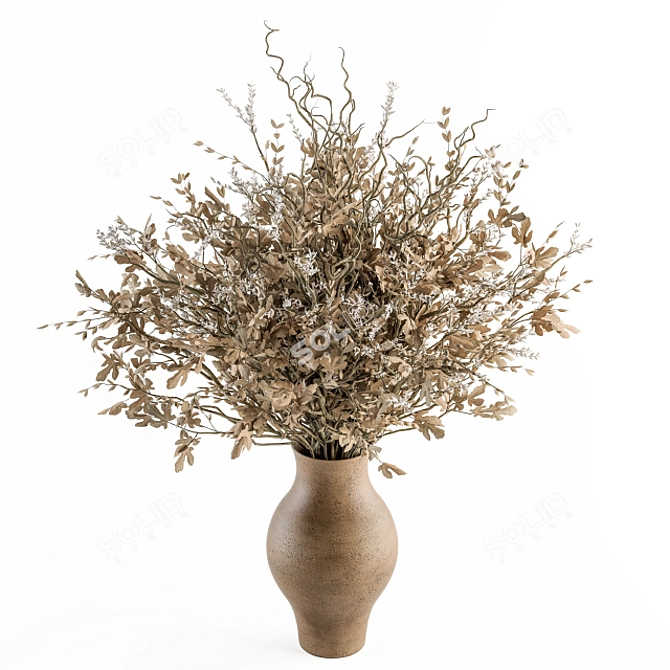 Autumn Bliss Bouquet 3D model image 1