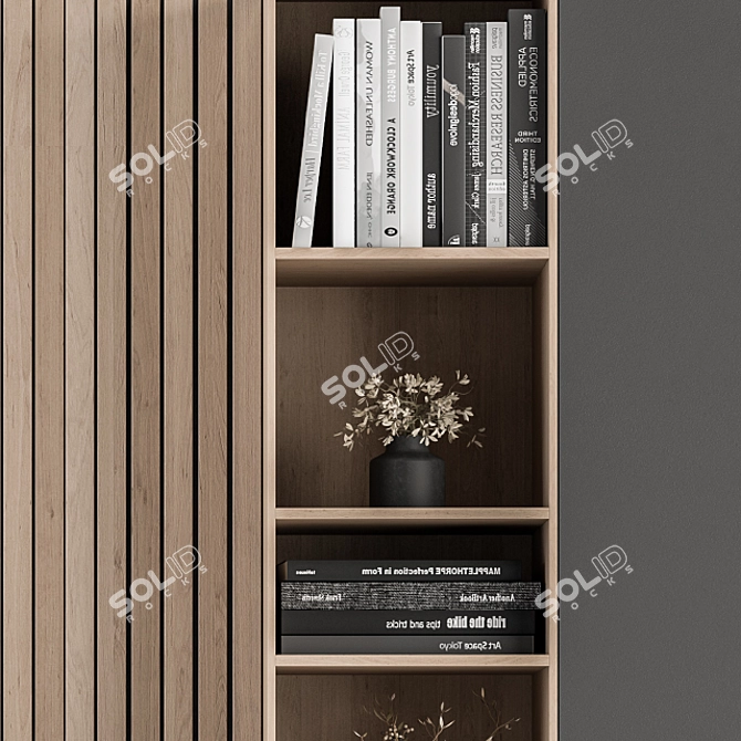 Elegant Workplace Solution: Home Office 23 3D model image 3