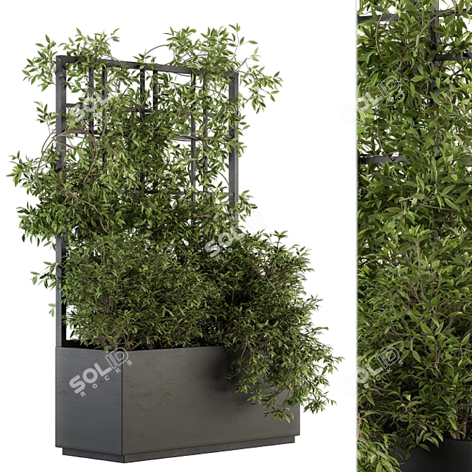 Garden Bliss Ivy & Bush Kit 3D model image 1