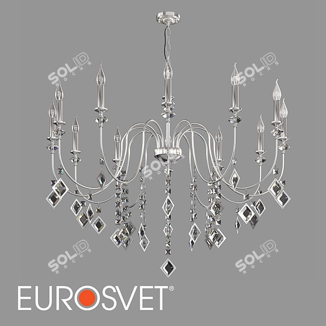 Telao Smart Hanging Chandelier 3D model image 1