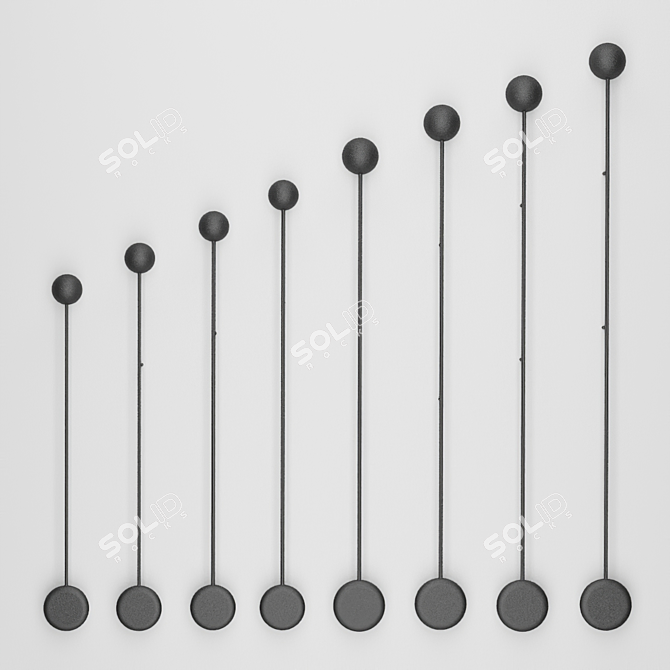 Integrator IT-Dots LED Wall Lamp 3D model image 6