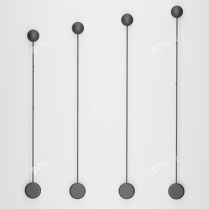 Integrator IT-Dots LED Wall Lamp 3D model image 7