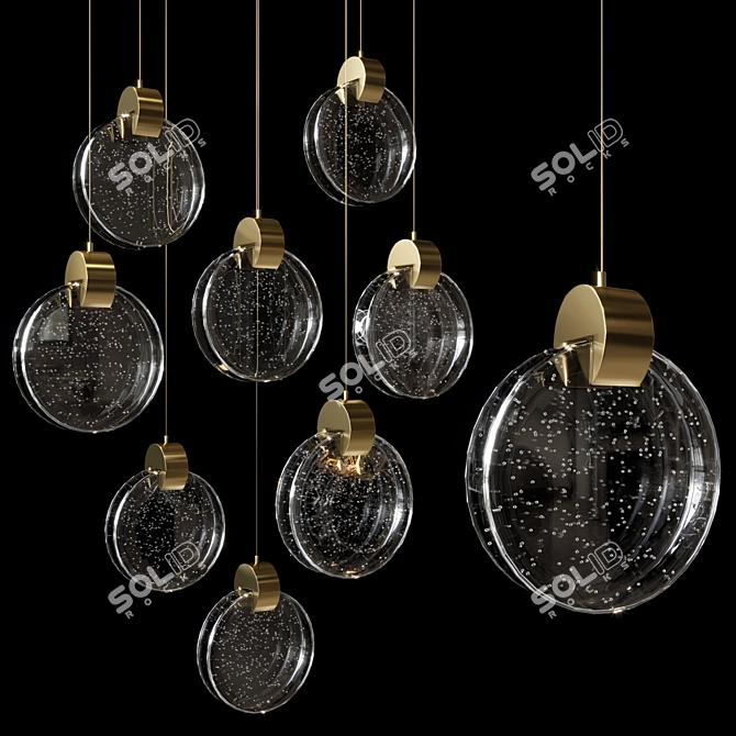 Minimalist Pendant Light - Polys: 598.424 3D model image 2