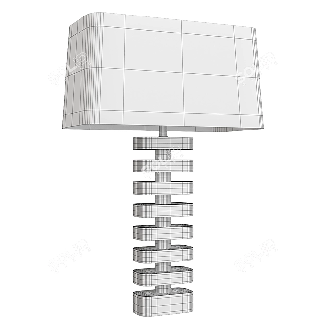 Ferris Modern Table Lamp 3D model image 2