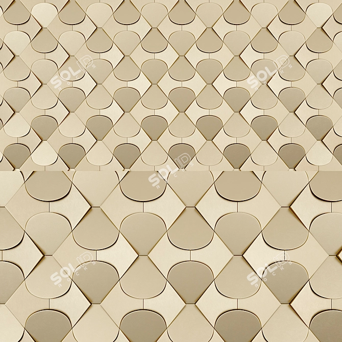 Parametric Panel - 3D Wall Art 3D model image 2