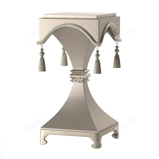 Elegant Pavilion Coffee Table 3D model image 1