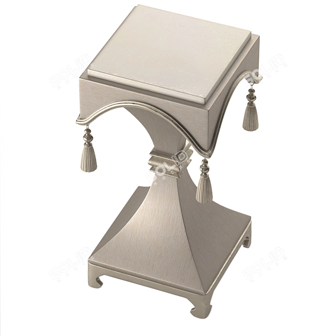 Elegant Pavilion Coffee Table 3D model image 3