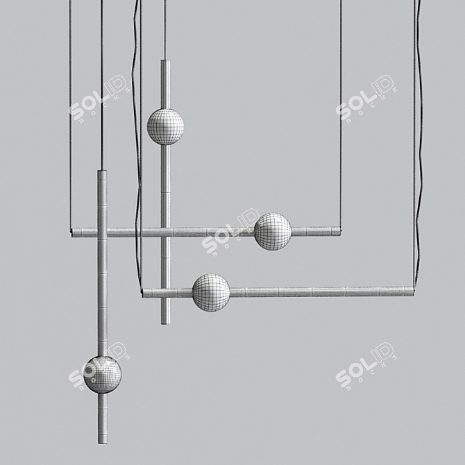 Orion Tube Light Set 3D model image 5