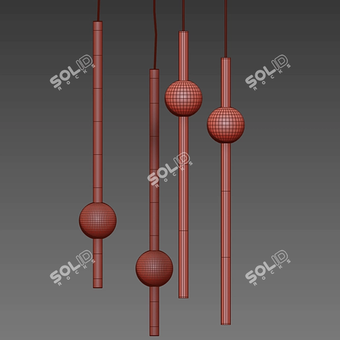 Orion Tube Light Set 3D model image 6