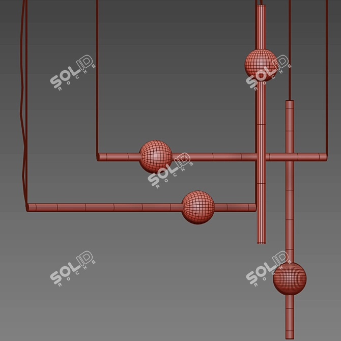 Orion Tube Light Set 3D model image 7