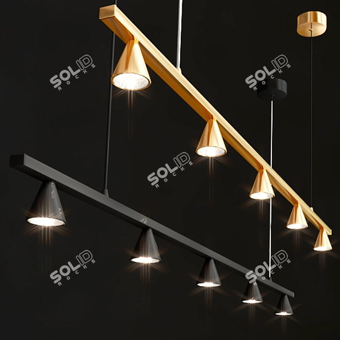 Modern Aromas Lyb Pendant Lamps 3D model image 1