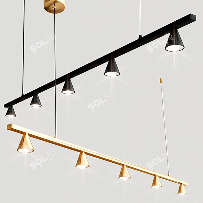 Modern Aromas Lyb Pendant Lamps 3D model image 2