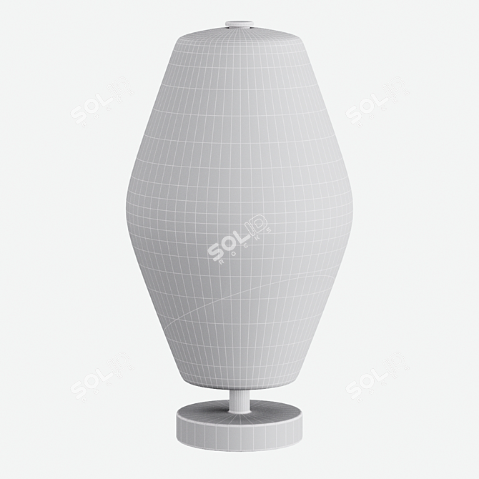 Elegant Parisienne Saint-Germain Lamp 3D model image 2