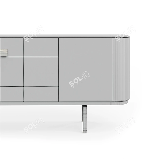 London Console: Elegant and Functional 3D model image 4