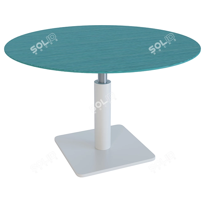 Elegant Giro Side Tables 3D model image 2