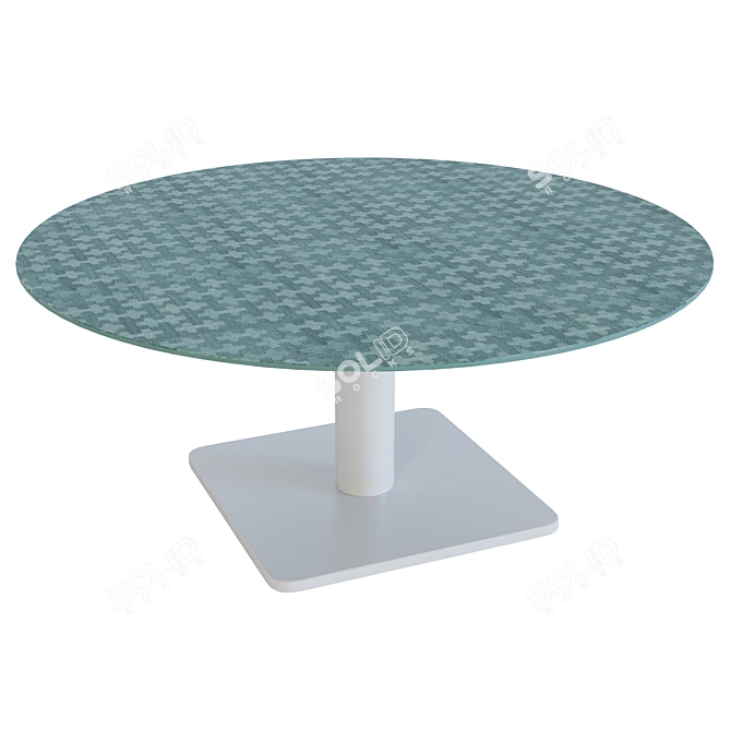 Elegant Giro Side Tables 3D model image 3