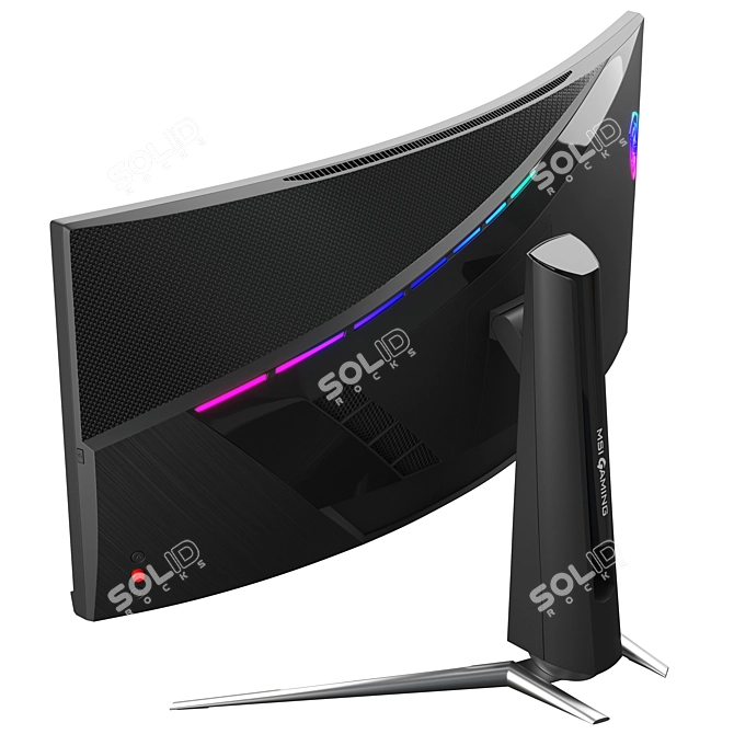 MSI MPG Artymis 343CQR: Immersive Gaming Power 3D model image 2