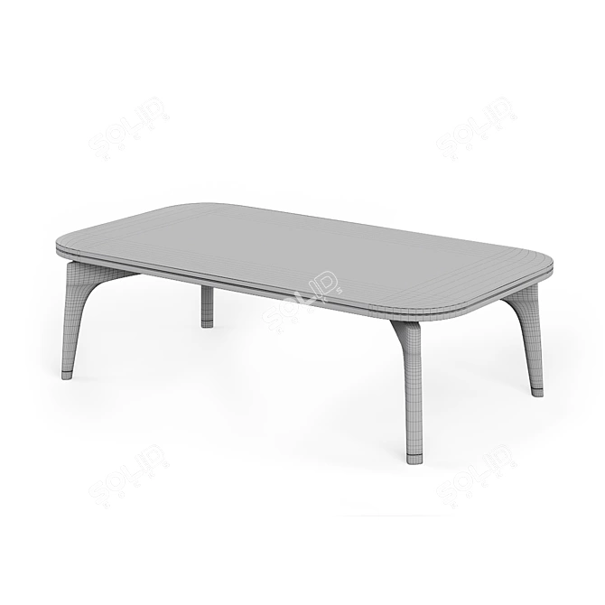 London Coffee Table 3D model image 3