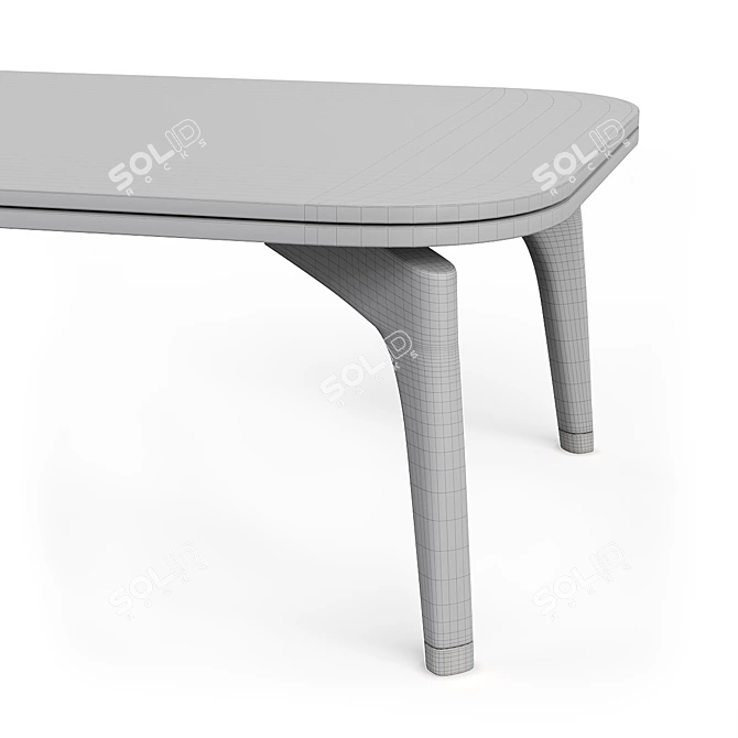 London Coffee Table 3D model image 4