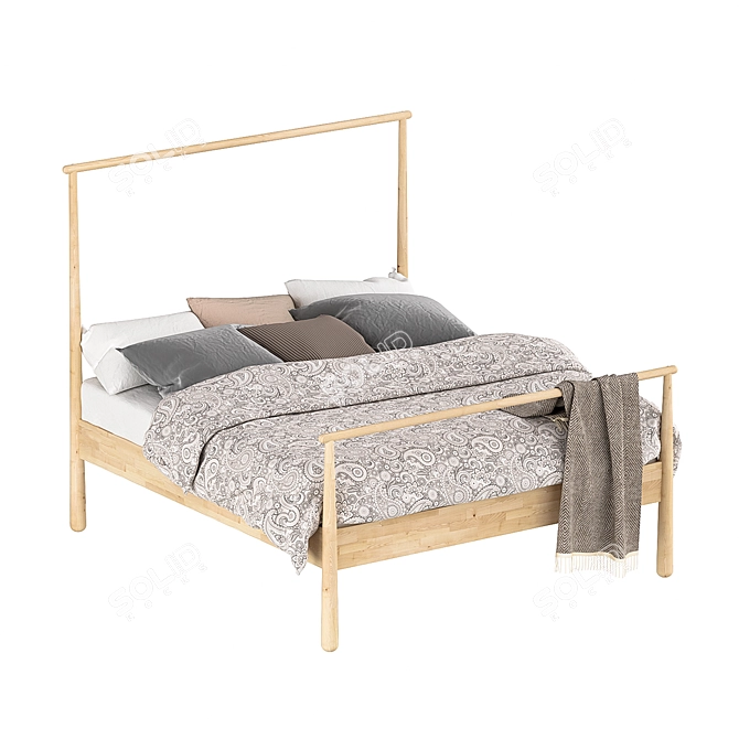 Elevate Your Sleep: IKEA GJORA 3D model image 1