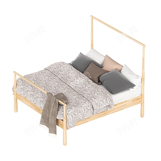 Elevate Your Sleep: IKEA GJORA 3D model image 2
