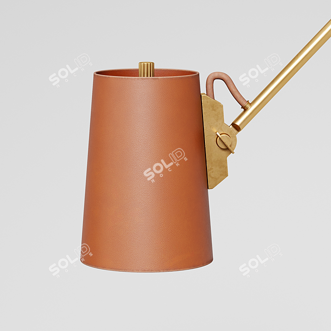 Ralph Lauren Benton Double Library Sconce 3D model image 5