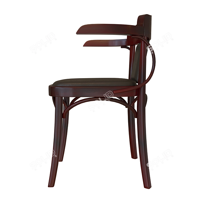 Vienna Style Chair - Rosa-MS 3D model image 3