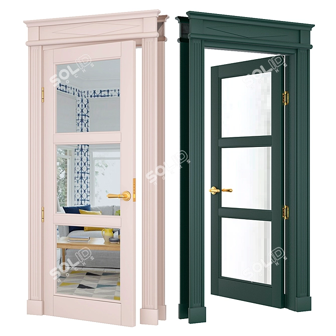 Toscana Elegante: Sophisticated 3D Model 3D model image 2