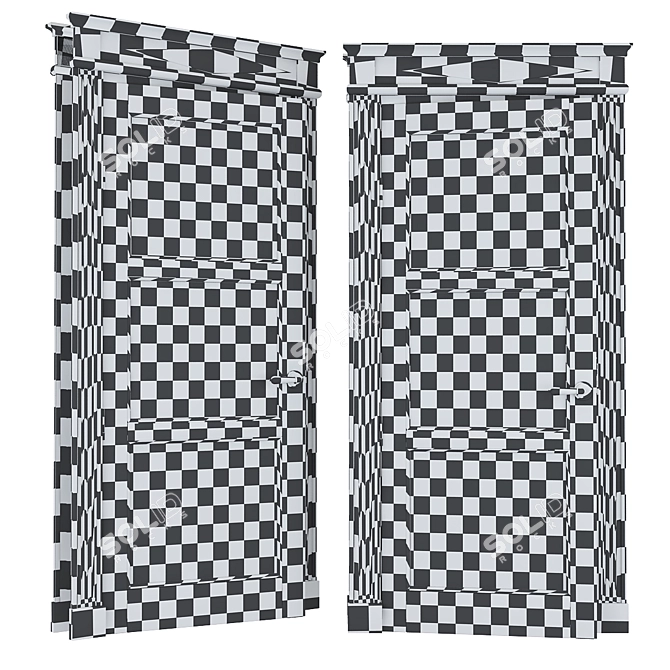 Toscana Elegante: Sophisticated 3D Model 3D model image 4