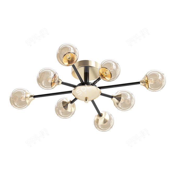 Elegant Erna Design Lamp 3D model image 1