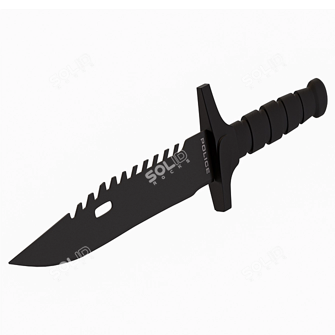  Law Enforcement Knife 3D model image 2