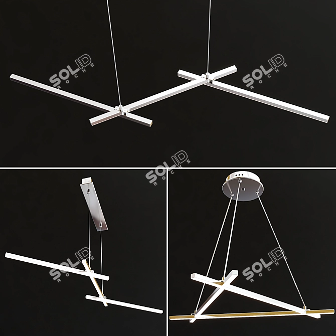 ZUMA LINE Pendant Lights: Elegant Illumination 3D model image 1