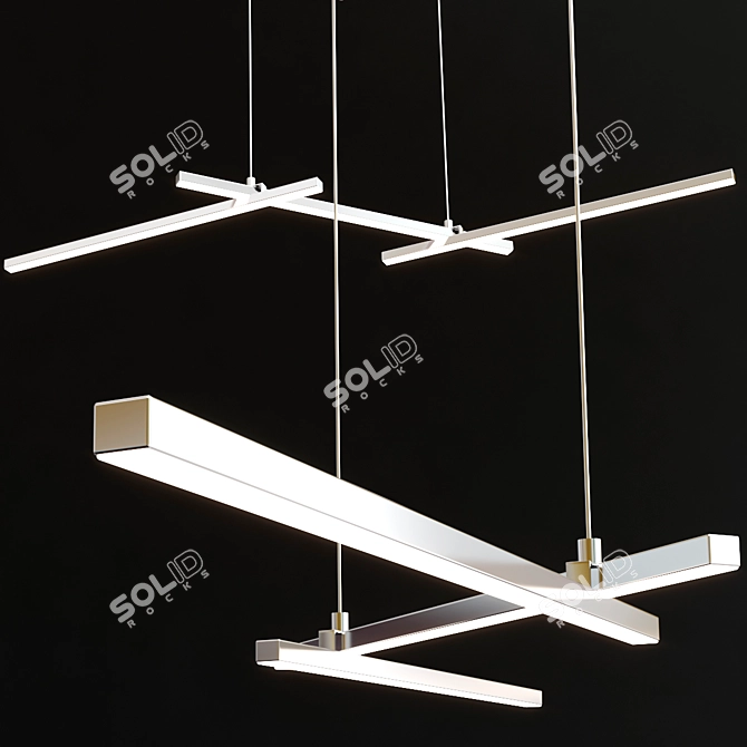 ZUMA LINE Pendant Lights: Elegant Illumination 3D model image 3