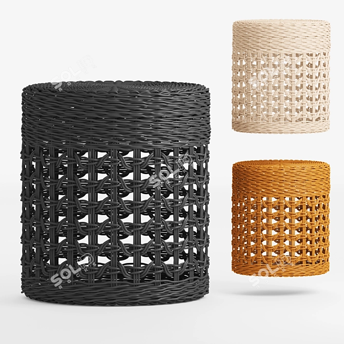 Modern Basket 2014: Versatile and Stylish 3D model image 5