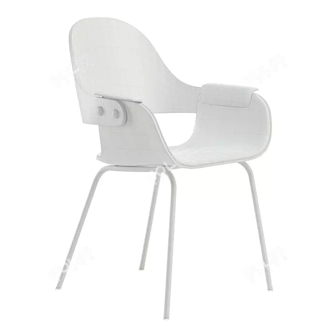 Showtime: Elegant Designer Chair 3D model image 3