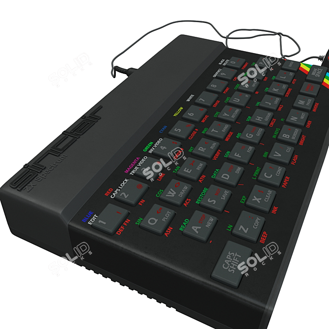 Sinclair ZX Spectrum: Retro Gaming Heaven 3D model image 5