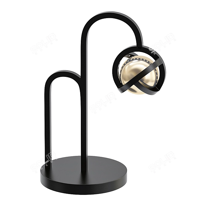 Contemporary Planetaria Table Lamp 3D model image 1