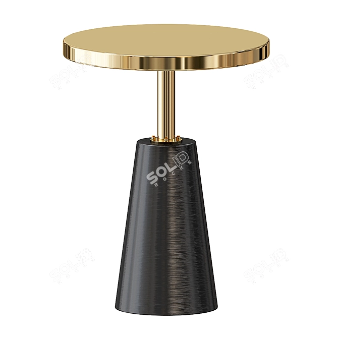 Wilton Accent Table: Sleek and Chic 3D model image 4